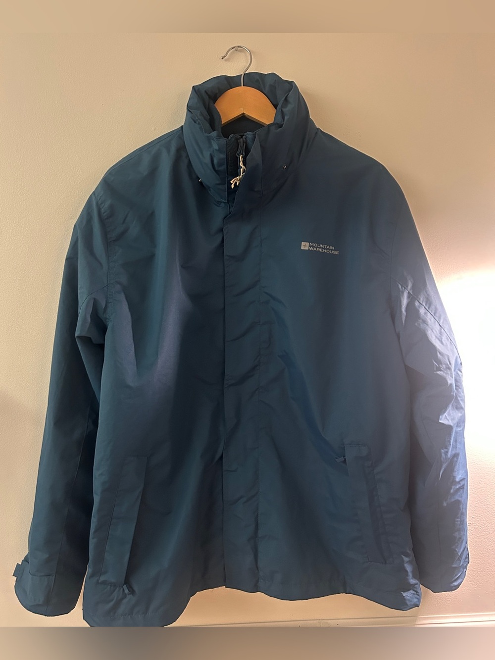 New Men’s Navy 3in1 Mountain Warehouse Fell Jacket • Large • NWOT